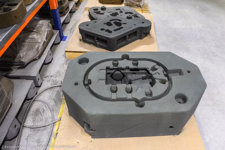 Khuôn đúc dành cho những chi tiết máy tinh xảo. Nguồn ảnh: ZAVODfoto.