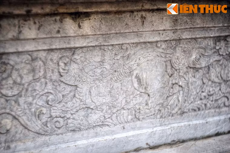 Hình tượng lân rất sinh động, không con nào giống con nào.