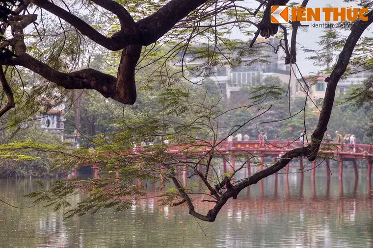 Trong lịch sử tồn tại của mình, cầu Thê Húc đã trải qua nhiều câu chuyện đáng nhớ. Tương truyền, từ khi có cầu Thê Húc thì sỹ tử thi Hương chen nhau vào đền thắp hương cầu khấn rất đông. Vào mỗi mùa thi, cụ từ trông đền phải cho người ra nhắc nhở thí sinh không chen lấn vì sợ sập cầu.