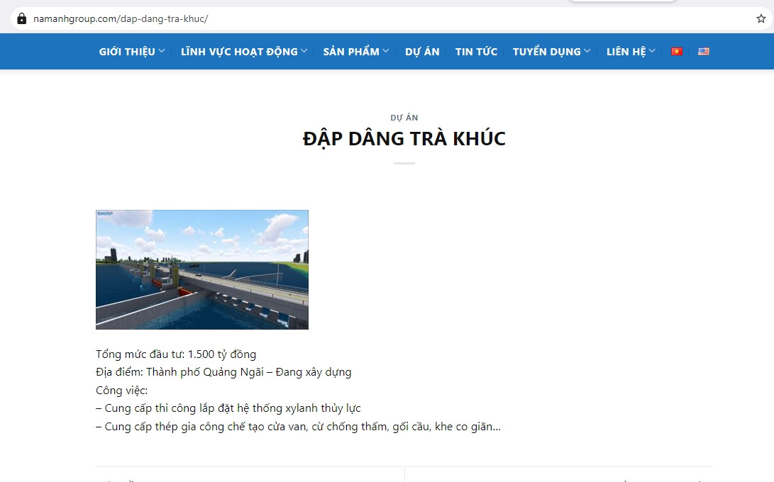 Hồ sơ công ty Nam Anh trúng nhiều gói thầu ở Quảng Ngãi Ho so cong ty Nam Anh trung nhieu goi thau o Quang Ngai