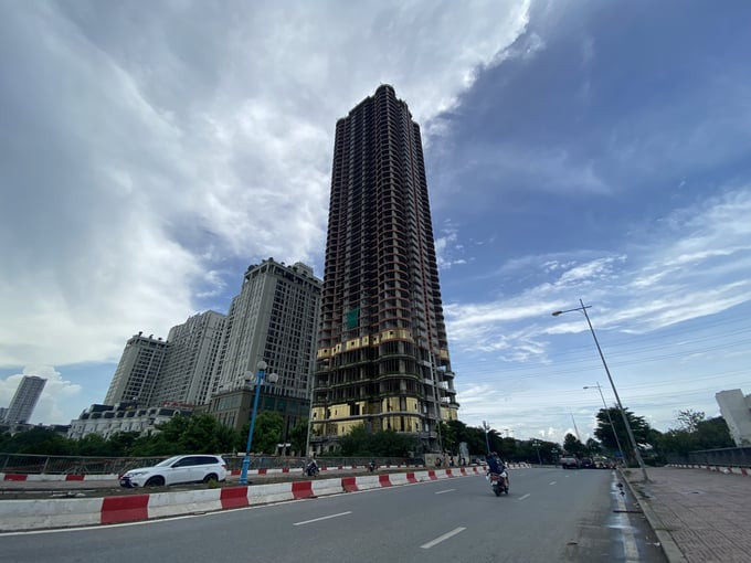 Một hướng khác của dự án QMS Tower. (Ảnh: Chất lượng và Cuộc sống).