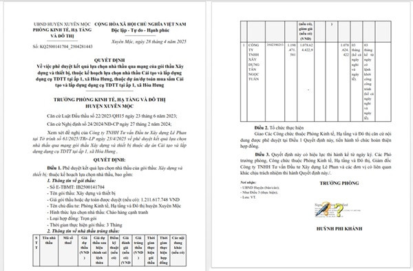 BR-VT: Diem danh nhung goi thau cua Tan Ngoc Tuan tai Xuyen Moc
