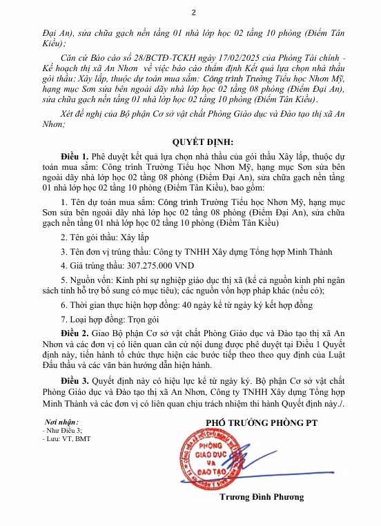 Binh Dinh: Cty Minh Thanh 1 ngay trung 2 goi thau tai Phong GD&DT An Nhon-Hinh-4