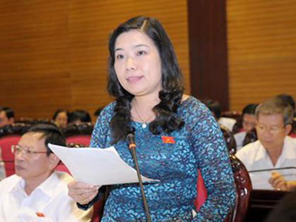 Sau khi trúng Đại biểu Quốc hội Việt Nam khóa XII, bà được bầu làm Ủy viên Ủy ban Văn hóa, Giáo dục, Thanh niên, Thiếu niên và Nhi đồng của Quốc hội.