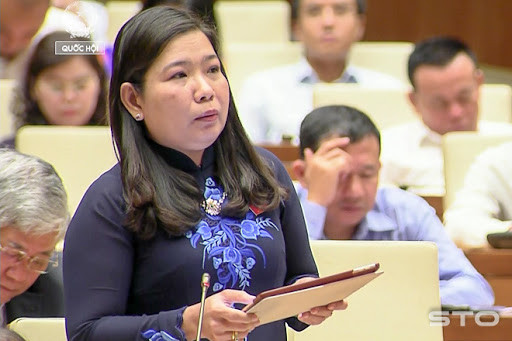 Hiện tại bà giữ chức Ủy viên Ban thường vụ Tỉnh ủy, Trưởng ban Dân vận Tỉnh ủy Sóc Trăng, Trưởng đoàn Đại biểu Quốc hội Việt Nam khóa XIV tỉnh Sóc Trăng. (Ảnh: Quốc Hội)