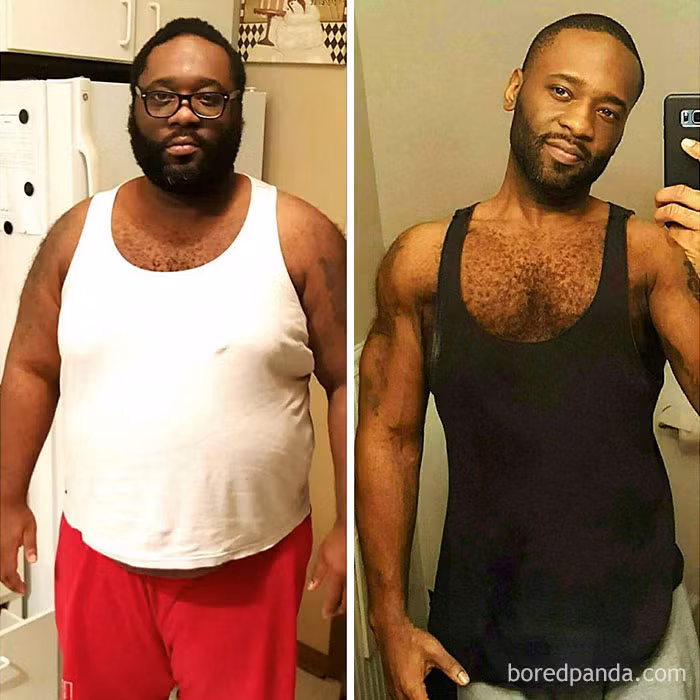 Với nỗ lực hơn 6 tuần, người đàn ông bị bệnh tiểu đường đã giảm được lượng cân đáng kể từ 160kg xuống còn 70kg, đồng thời bệnh tiểu đường của anh cũng từ đó mất hẳn.