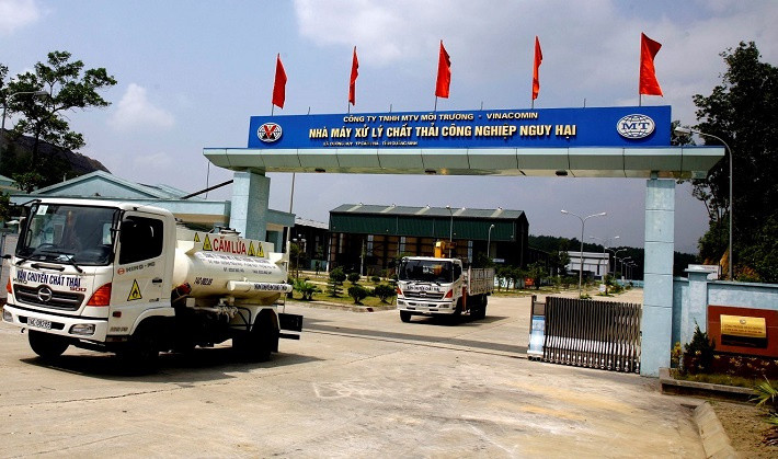 Công ty TNHH MTV Môi trường - TKV bị xử phạt vì xả thải có dioxin Cong ty TNHH MTV Moi truong - TKV bi xu phat vi xa thai co dioxin