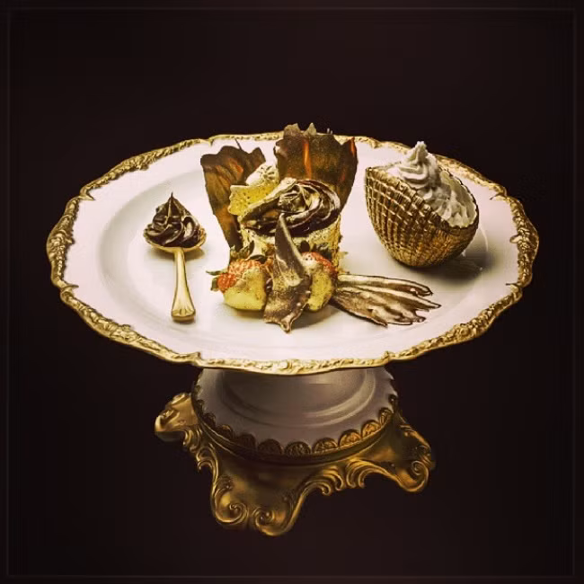 Dubai nổi tiếng với nhiều món ăn dát vàng với mức giá cao ngất ngưởng.