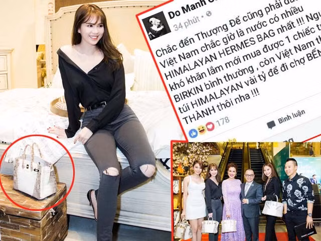 Hoang Bach “ninh” vo kem da xeo Ngoc Trinh chuyen chiec tui-Hinh-3