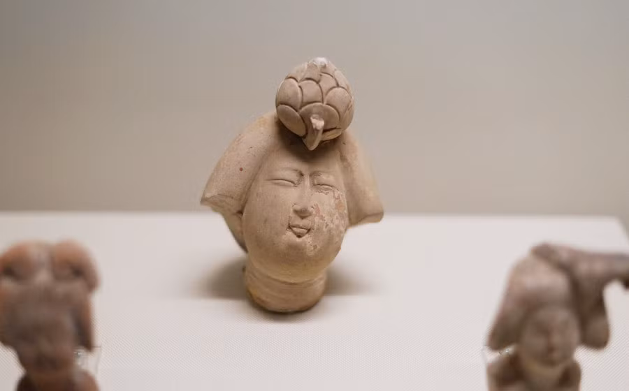 Một kiểu tóc của phụ nữ thời nhà Đường.