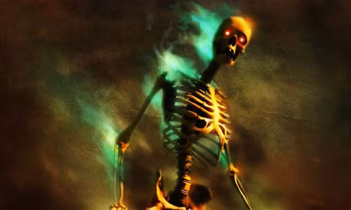  Bộ xương phát sáng ở Arizona: Một câu chuyện rùng rợn khác xảy ra tại sa mạc ở Arizona, Mỹ. Một số nhân chứng báo cáo nhìn thấy bộ xương khổng lồ cao 2,4m phát sáng vô cùng rùng rợn. Charlie Arizona là người đầu tiên nhìn thấy sự việc kỳ bí này vào những năm 1800. 