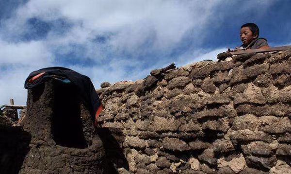 Gia đình có thể nuôi rất nhiều bò yak và dê - tài sản đáng giá nhất của những người dân Tây Tạng.