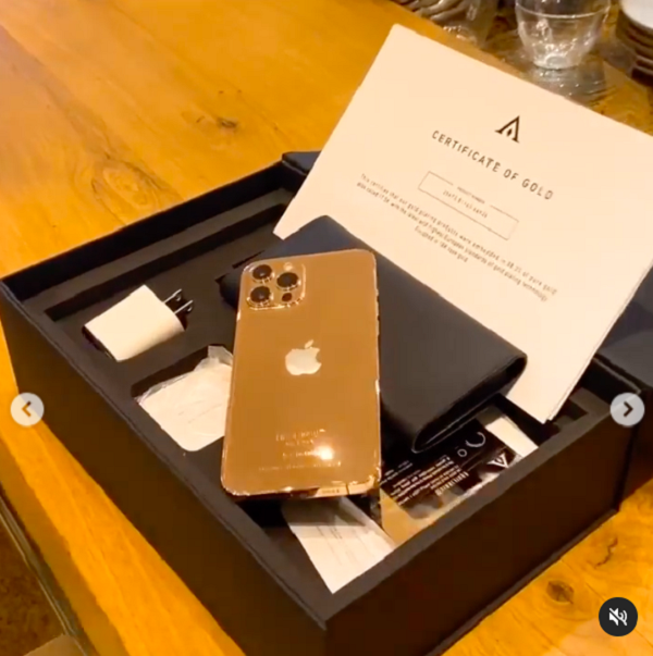 Sở hữu ngoại hình bắt mắt, song phiên bản mạ vàng này sẽ bị hạn chế một số tính năng.