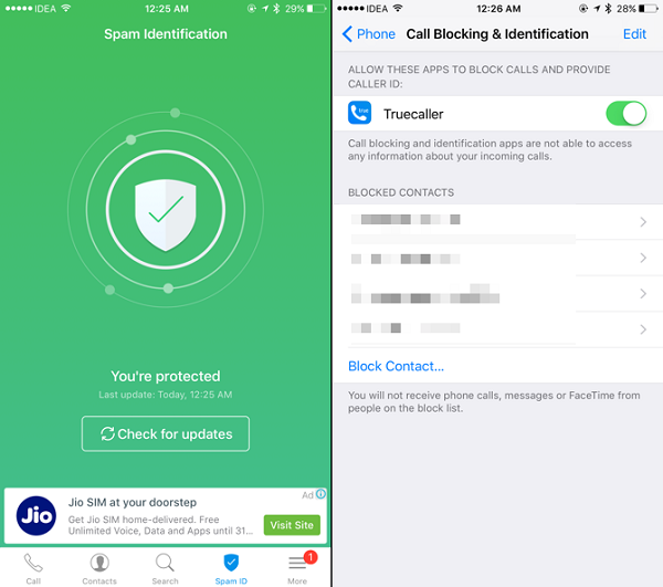 Chặn cuộc gọi trên iPhone được xem là một tính năng vô cùng hữu ích và thiết thực. Không thể tránh khỏi nhiều trường hợp có những cuộc gọi quan trọng, không mang tính chất làm phiền nhưng lại đến từ một số máy lạ. Vì vậy, để tránh chặn nhầm cuộc gọi, người dùng iPhone có thể tải ứng dụng miễn phí Truecaller từ App Store trên smartphone của mình.
