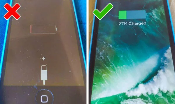 Tránh để cạn sạch pin mới cắm sạc vì pin lithium hoạt động theo chu kỳ sạc. Nếu bạn để pin cạn sạch, nghĩa là bạn đang từng bước làm giảm tuổi thọ của thiết bị.