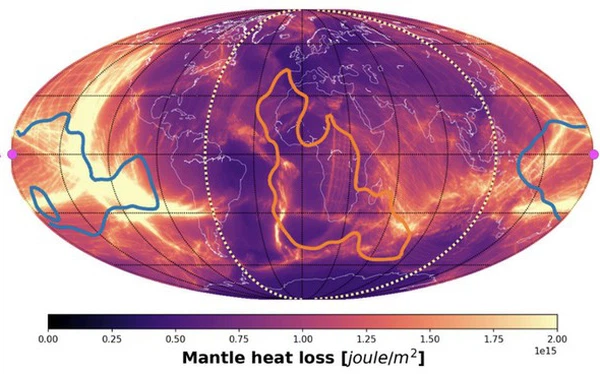 Nghiên cứu công bố trên Geophysical Research Letters, Trái đất được chia thành 2 bán cầu: một bán cầu bao phủ Thái Bình Dương, bán cầu còn lại chủ yếu là lục địa với trung tâm là châu Phi.