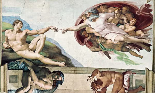 Một số chuyên gia trong lĩnh vực giải phẫu thần kinh ở Mỹ tin rằng bức tranh “Chúa truyền sự sống cho Adam” mà họa sỹ - kiến trúc sư thiên tài Michenlangelo kỳ công vẽ có ám chỉ đến việc giải phẫu.