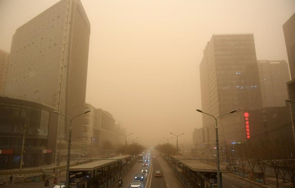 Đây là trận bão cát dữ dội nhất và có phạm vi ảnh hưởng rộng nhất ở Trung Quốc trong suốt 10 năm qua.