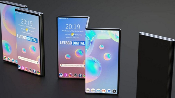 Trước đây, chúng ta cũng đã từng thấy thiết kế smartphone màn hình gập 2 bản lề của Xiaomi.