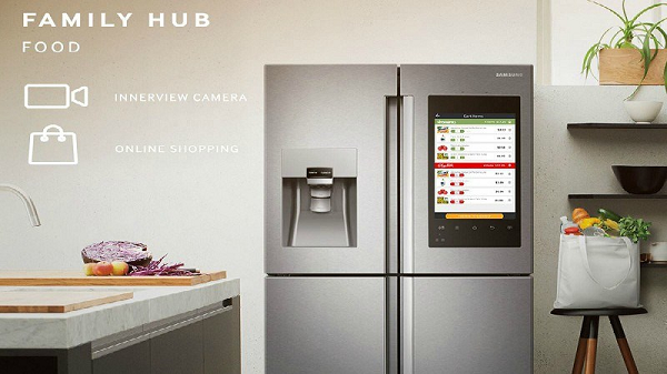 Tủ lạnh Family Hub giá 4.099 USD. Để mua gói bảo hành 3 năm, bạn cần bỏ thêm 129,99 USD.