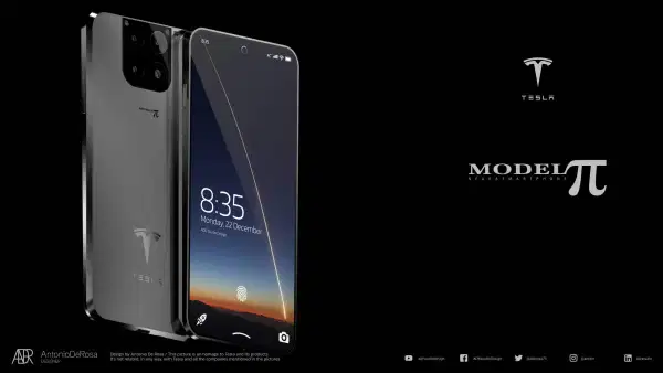 Theo video giới thiệu, mẫu smartphone của Tesla có thể được kết nối với mạng vệ tinh Starlink, kết nối giao diện não - máy tính.