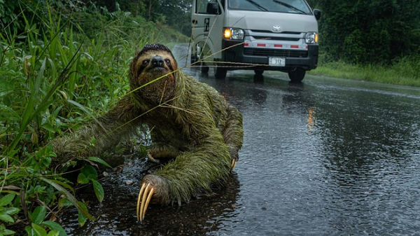 Một con lười có thể đạt tốc độ tối đa là 2 mét mỗi phút, hay 0,12 km/h.