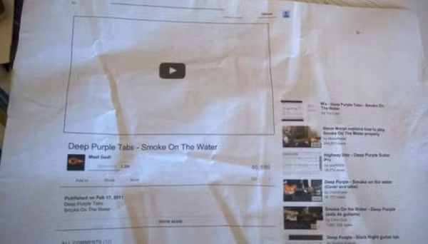 "Bố tôi muốn "in" một video ra giấy để xem như ảnh. Điều này thực sự bất khả thi".