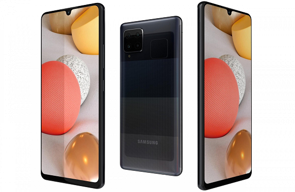 Galaxy A42 có 3 màu sắc là đen, xám và trắng. Thiết kế mặt lưng khá đặc biệt với sự chuyển đổi màu sắc từ dưới lên trên, càng lên trên màu sẽ càng tối dần.