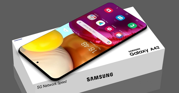 Bộ nhớ RAM Galaxy A42 là 4GB hoặc 8GB, dung lượng lưu trữ 128GB có thể mở rộng bằng thẻ microSD lên đến 1TB, dung lượng pin 5.000 mAh. Máy có cảm biến vân tay được tích hợp dưới màn hình.
