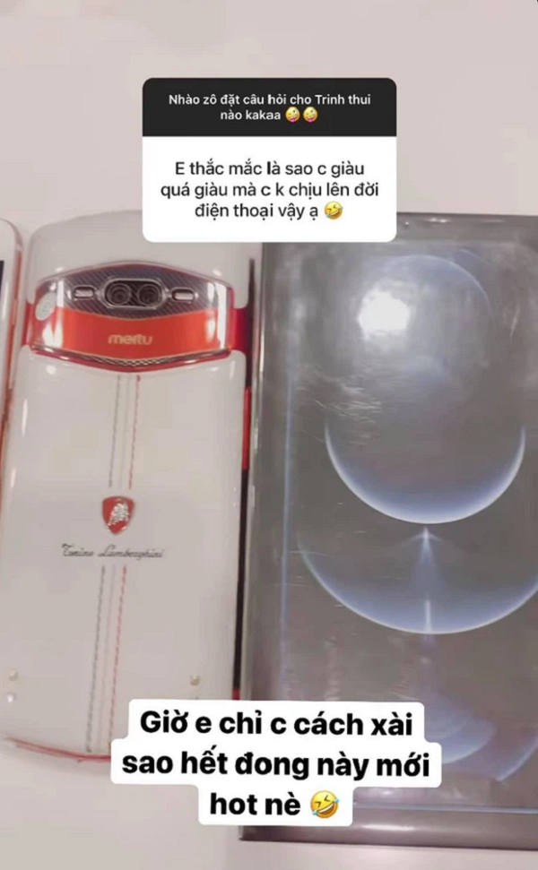 Khiến các fan sửng sốt hơn là chiếc smartphone phiên bản giới hạn Meitu V7 Tonino Lamborghini. Mẫu smartphone này thuộc phân khúc flagship cao cấp, đã được ra mắt cách đây 2 năm.