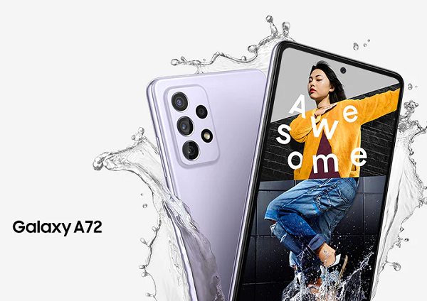 Samsung Galaxy A72 là chiếc smartphone thuộc series Galaxy A có mức giá cao nhất và cấu hình tốt nhất. Ở mặt lưng, người dùng có tới 4 camera sau có thể đáp ứng được đa dạng nhu cầu chụp hình của người dùng. Cùng lúc, ở mặt trước, người dùng có camera trước thông số 32 MP.