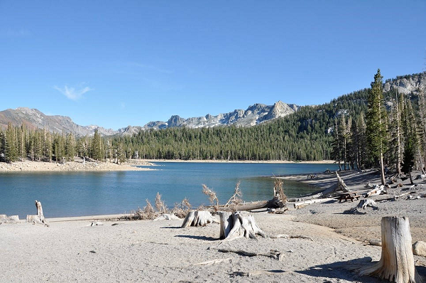 Hồ Horseshoe ở California có lượng CO2 và H2S, hỗn hợp cực độc không chỉ làm chết một diện tích cây lớn xung quanh mà còn khiến con người mất mạng.