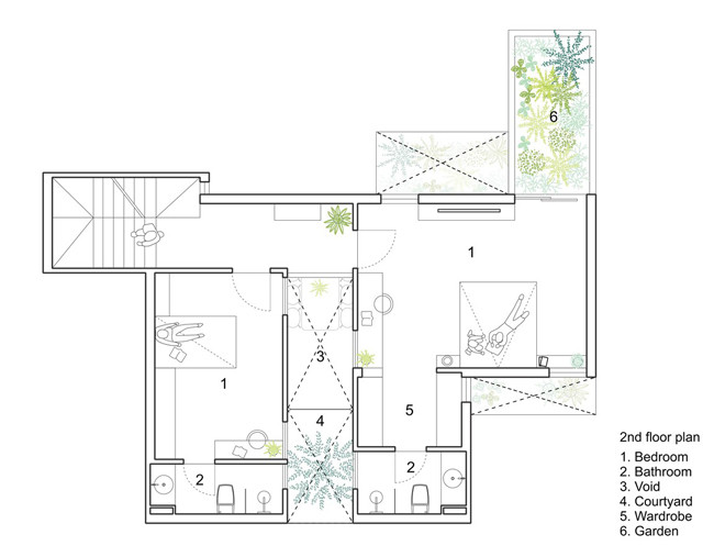 Bản vẽ sơ đồ tầng 2