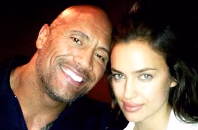 Sinh năm 1972, Dwayne đã qua một lần đò và có một con gái với vợ trước. Còn Irina, sinh năm 1986, vừa chưa tay với chàng cầu thủ ngôi sao Cristiano Ronaldo.