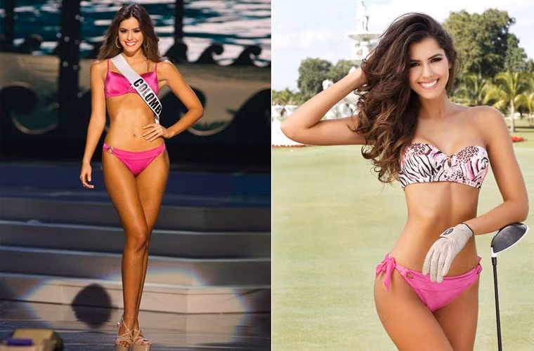 Ở phần thi chụp ảnh và áo tắm, người đẹp Colombia luôn lọt top đầu.