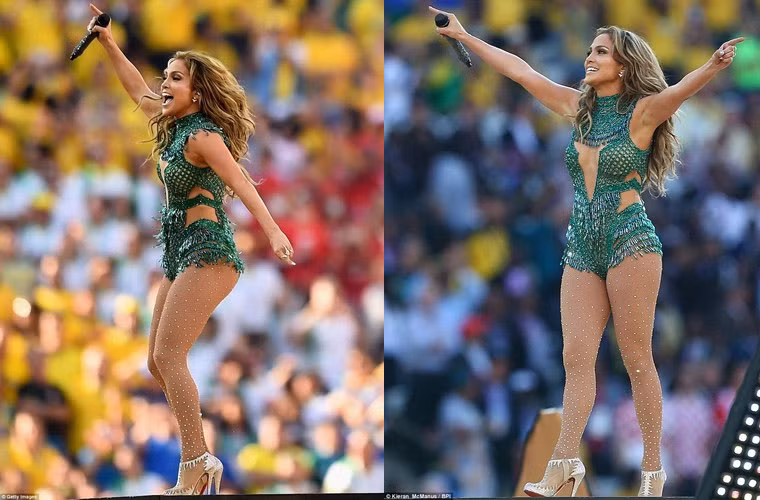 Những điệu nhảy sôi động cùng trang phục diễn sexy, Jennifer Lopez thu hút được sự chú ý của toàn bộ khán giả có mặt tại sân vận động Arena de Sao Paulo, Brazil và hàng triệu khán giả xem truyền hình. J.Lo được vinh dự chọn làm ca sĩ hát bài hát chính thức của FIFA, We Are One (Ole Ola) trong World Cup 2014.