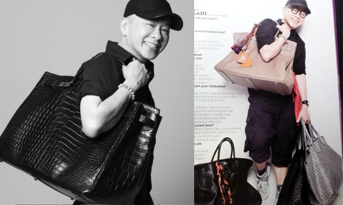 Trả lời về điều này, anh nhấn mạnh rằng những chiếc túi đều là thành quả mà anh có được do mồ hôi và công sức của bản thân. David Gan cũng giải thích rằng điều anh muốn nhắn gửi giới trẻ qua bức ảnh này là nếu nỗ lực làm việc, họ sẽ "gặt hái" những thành quả ngọt ngào tương tự.