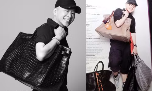 Trả lời về điều này, anh nhấn mạnh rằng những chiếc túi đều là thành quả mà anh có được do mồ hôi và công sức của bản thân. David Gan cũng giải thích rằng điều anh muốn nhắn gửi giới trẻ qua bức ảnh này là nếu nỗ lực làm việc, họ sẽ "gặt hái" những thành quả ngọt ngào tương tự.