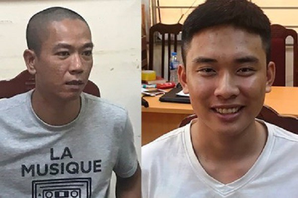 Hai nghi can gồm: Phùng Hữu Mạnh, SN 1997, ở quận Đống Đa, Hà Nội; Hoàng Ngọc, SN 1978, trú tại tòa nhà 27 phố Huỳnh Thúc Kháng, quận Đống Đa. Chủ mưu vụ cướp là Hoàng Ngọc. Do làm ăn thua lỗ, dẫn đến nợ nần nhiều tiền, Ngọc đã rủ Mạnh cướp tiền của Ngân hàng BIDV Chi nhánh Ngọc Khánh.