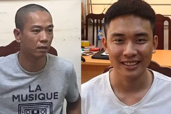 Hai nghi can gồm: Phùng Hữu Mạnh, SN 1997, ở quận Đống Đa, Hà Nội; Hoàng Ngọc, SN 1978, trú tại tòa nhà 27 phố Huỳnh Thúc Kháng, quận Đống Đa. Chủ mưu vụ cướp là Hoàng Ngọc. Do làm ăn thua lỗ, dẫn đến nợ nần nhiều tiền, Ngọc đã rủ Mạnh cướp tiền của Ngân hàng BIDV Chi nhánh Ngọc Khánh.