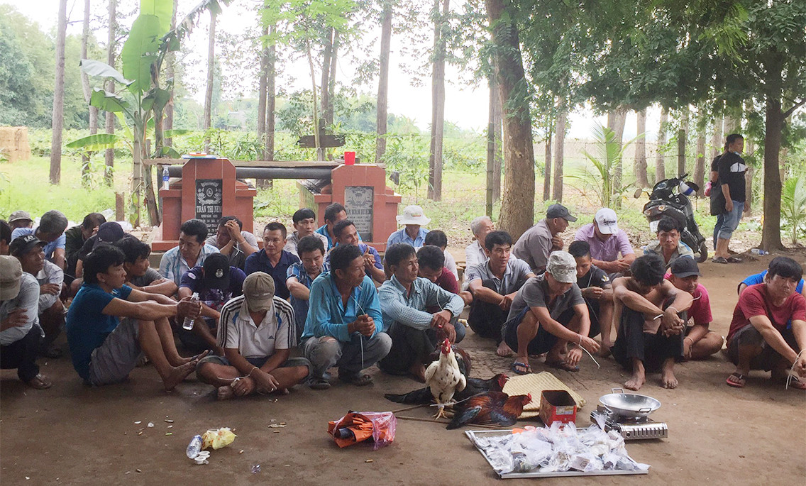  Triệt xóa sới bạc, bắt 37 đối tượng liên quan: Khoảng 10h20 ngày 20/11, Công an tỉnh Tiền Giang ập vào khu đất trống thuộc ấp An Phú, huyện Châu Thành bắt quả tang 37 đối tượng đang sát phạt nhau bằng hình thức đá gà ăn thua bằng tiền. Tại hiện trường, Công an thu giữ 4 con gà đá, 18 điện thoại di động, 9 xe máy và trên 43 triệu đồng trên chiếu bạc và trong người các đối tượng, cùng nhiều tang vật liên quan khác.