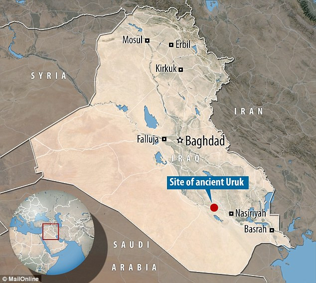 Những chữ khắc trên tấm bia thể hiện cách thức sản xuất bia của con người từng dùng tại Đền Inanna ở Trung Đông vào năm 3100 trước Công nguyên.