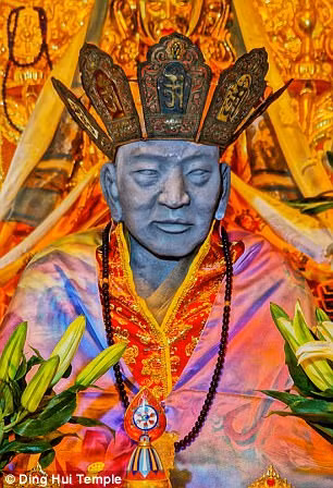 Kết quả chụp CT cho thấy thi hài của thiền sư Ci Xian còn nguyên vẹn đến mức khó tin.