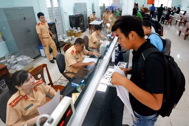 Tu 1/8, can chu y nhung diem moi sau khi dang ky xe