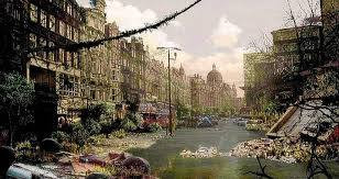 Cây cối, cỏ dại mọc um tùm khắp nơi. Hệ thống điện ở các nước sẽ ngừng hoạt động khi nhà máy điện hết nhiên liệu.