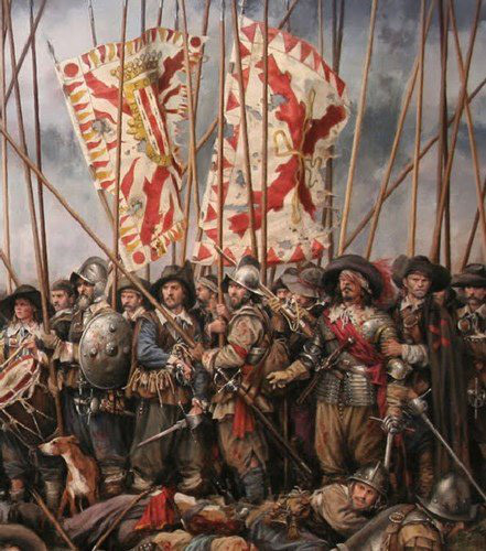 Theo thiết kế, mỗi chiếc giáo có chiều dài khoảng 5,5 m. Binh sĩ châu Âu sử dụng loại vũ khí này trong nhiều cuộc chiến thời Trung Cổ.