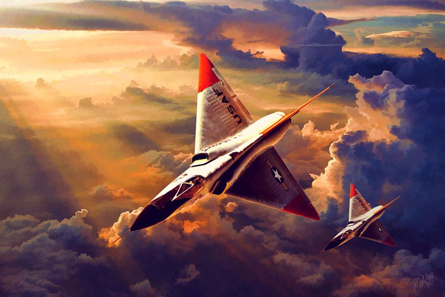 Vì vậy, đại úy Faust đưa ra quyết định từ bỏ chiếc F-106 đang gặp sự cố không thể khắc phục.