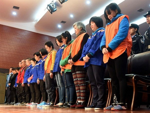 Những đồng phạm khác của Huang Qingheng bị Tòa án Tối cao Trung Quốc tuyên mức án từ 22 tháng tù đến chung thân.