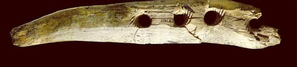 Theo các chuyên gia, công cụ làm từ ngà voi ma mút có niên đại 40.000 năm tuổi.