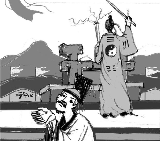 Theo sách Những bậc hiền nhân trong lịch sử Việt Nam, trong những lần đi sứ phương Bắc, nhờ tài ứng đối hơn người, lại giúp đỡ nhà Minh lập đàn cầu được mưa chống hạn hán, Nguyễn Nghiêu Tư được hoàng đế nhà Minh phong làm trạng nguyên Bắc triều. Cùng với Mạc Đĩnh Chi, Nguyễn Trực, Nguyễn Đăng Đạo, ông là một trong 4 lưỡng quốc trạng nguyên của nước ta. Tranh minh hoạ: Báo Bình Phước.